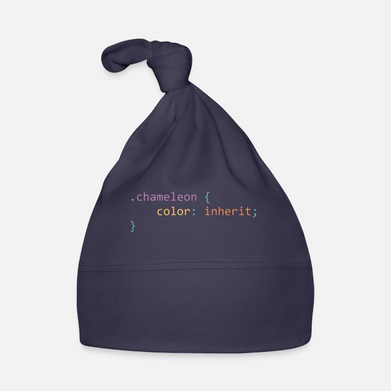 Chameleon css - nerdiges und geekiges Geschenk Baby Bio-Mütze