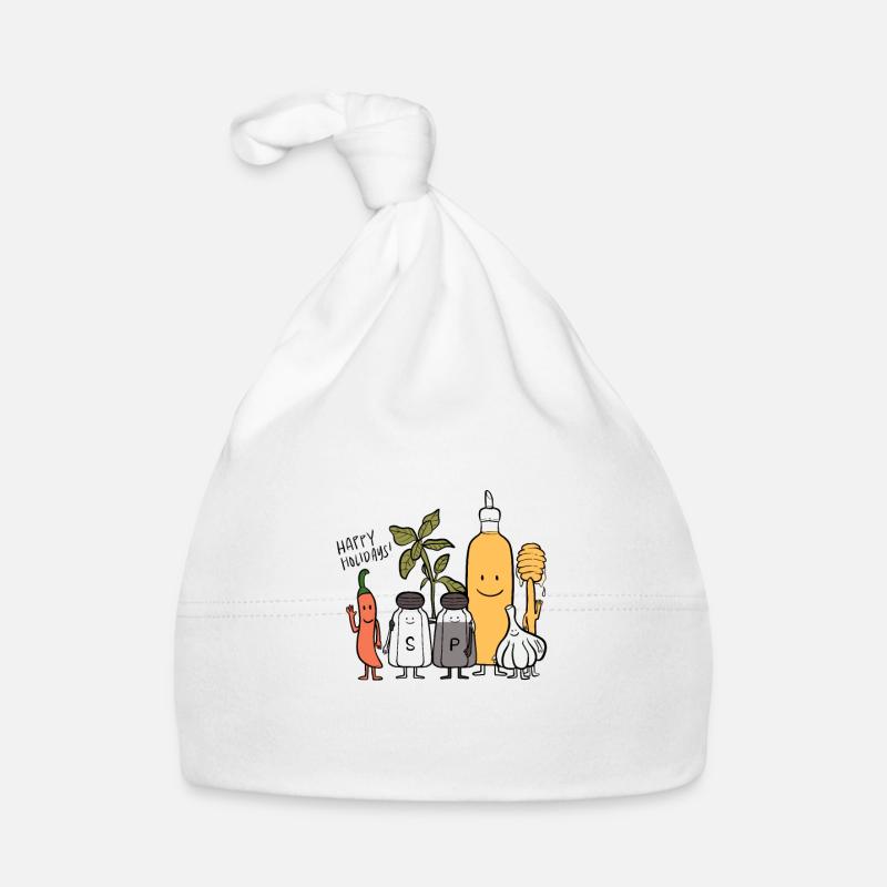 épices salutation chef ou cuisinier cadeau Bonnet bio Bébé