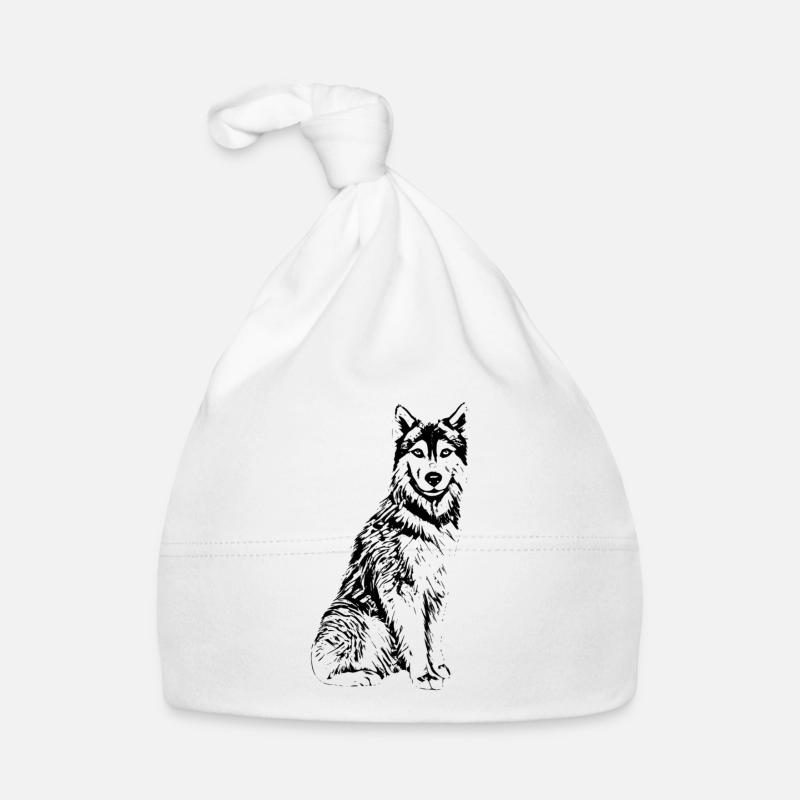 Husky Baby Bio-Mütze
