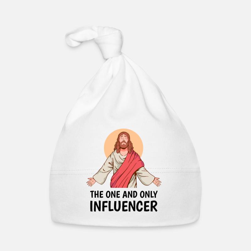 Jésus le seul et unique Influncer Bonnet bio Bébé