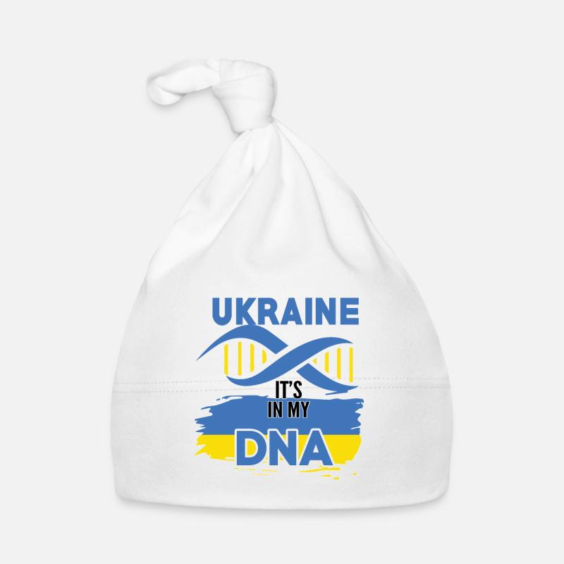 L'Ukraine est dans mon ADN Bonnet bio Bébé