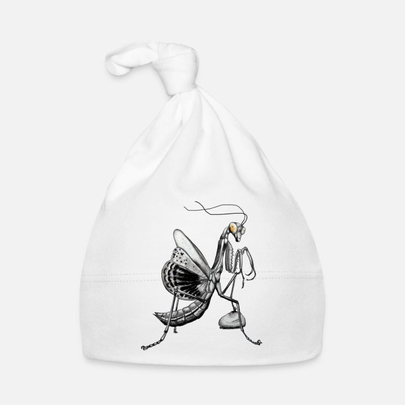 Gottesanbeterin Baby Bio-Mütze