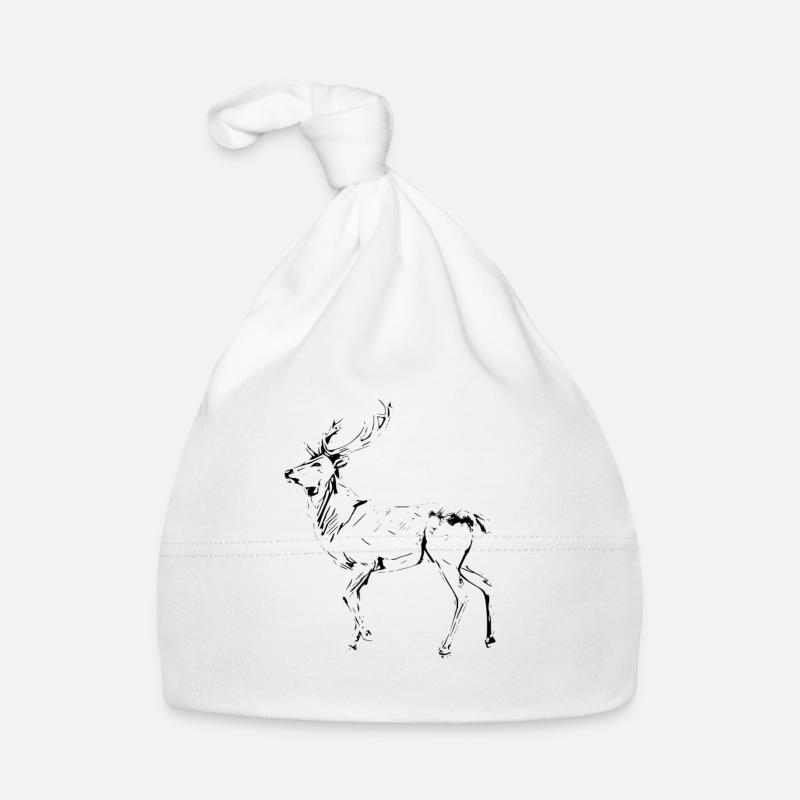 Hirsch Baby Bio-Mütze