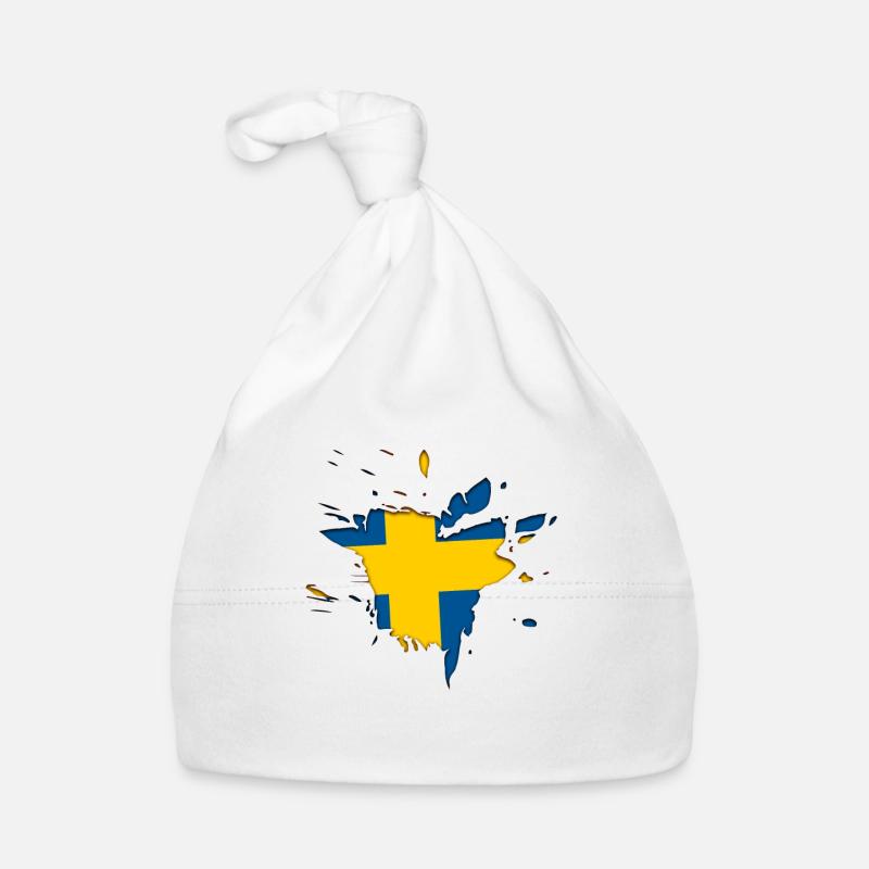 Sverige Inside | Swede Inside | Suédoise Inside Bonnet bio Bébé