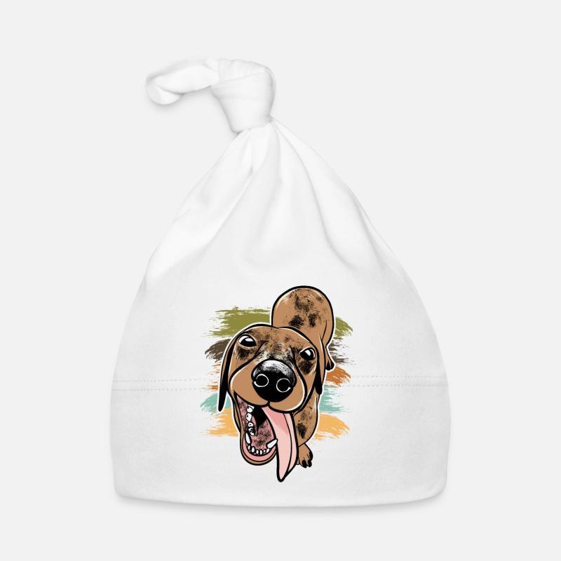 Dachshund Dachshund Organic Baby Cap