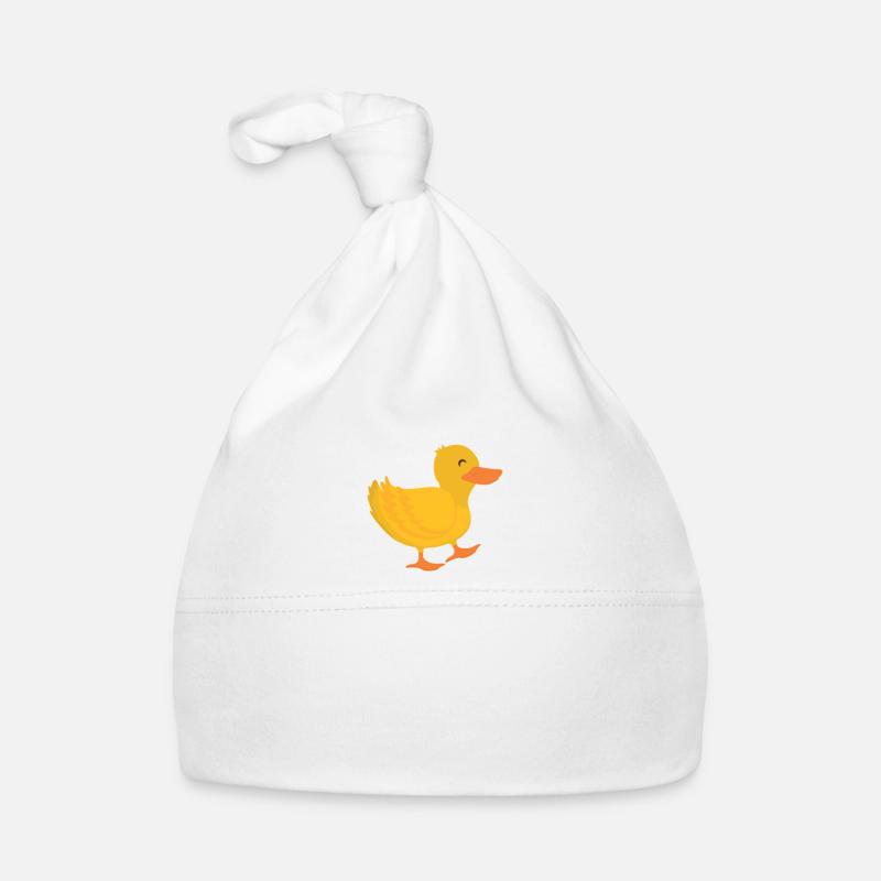 Duck rubber duck breeding ducks Organic Baby Cap