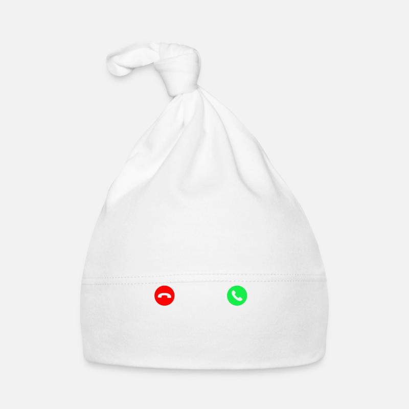 Appel d'argent - Bonnet bio Bébé - blanc