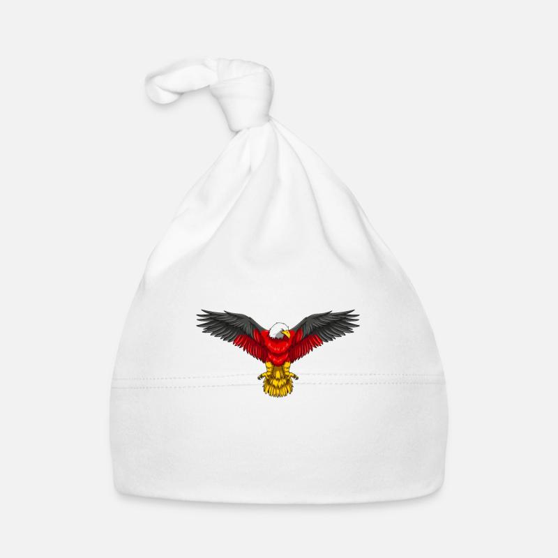 German Eagle - Germany Flag Organic Baby Cap