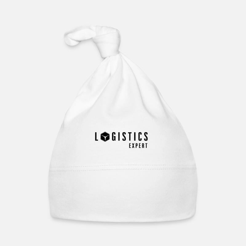 Logistik Beruf Spedition Logistiker Geschenk Baby Bio-Mütze