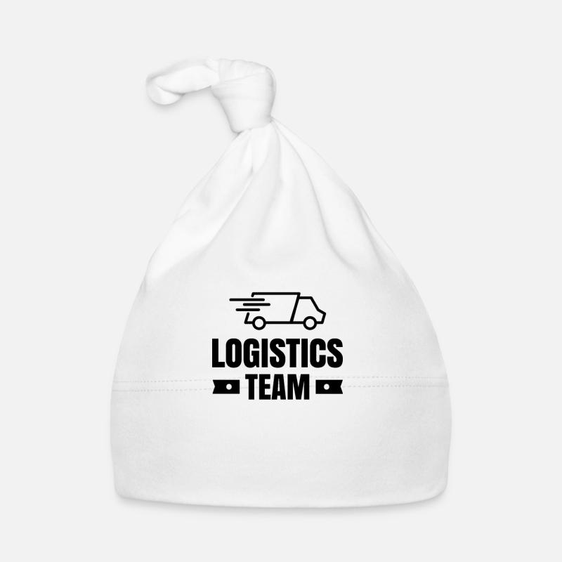 Logistician logistics profession freight forwarding gift Organic Baby Cap
