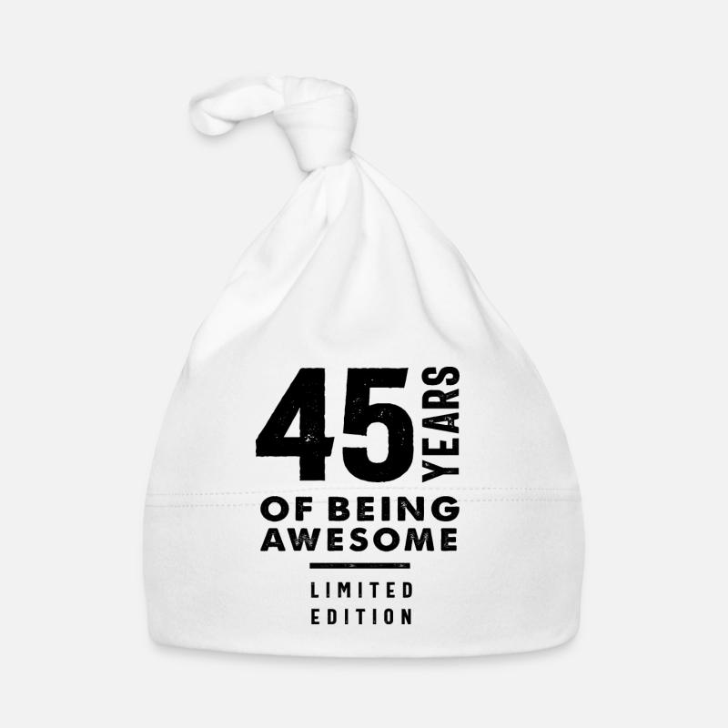 45 Year Old Gift | 45th Birthday Gift Ideas Organic Baby Cap