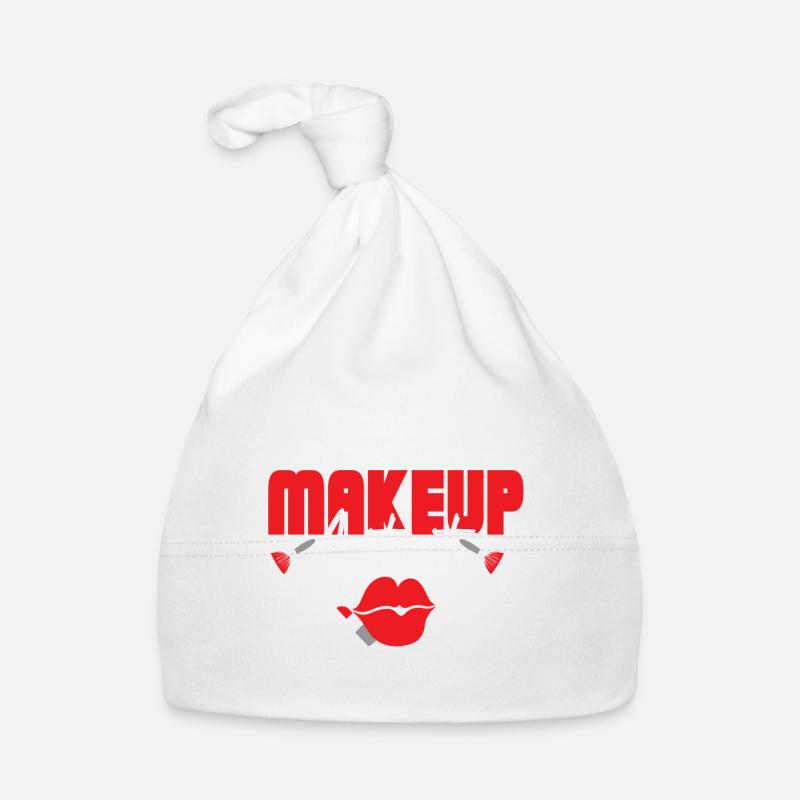 makeup, cosmetics, make-up artist, make-up, gift Organic Baby Cap