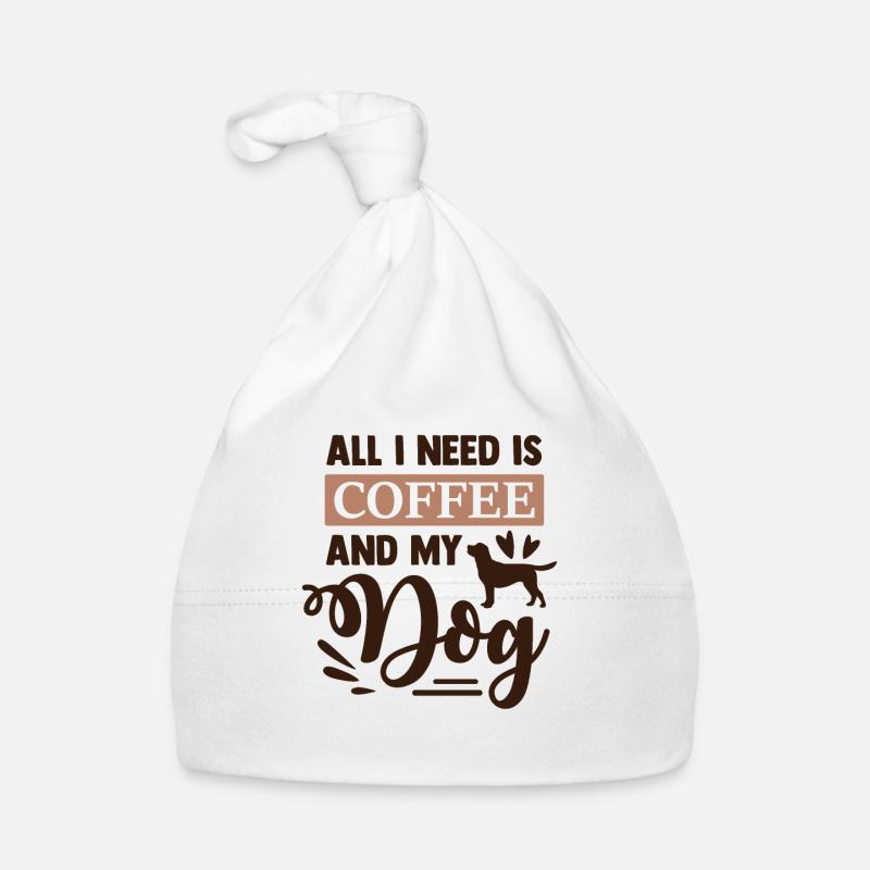 Coffee Shirt Gift Dog Organic Baby Cap