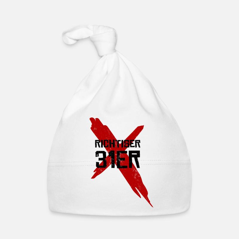 Richtiger 31er Baby Bio-Mütze