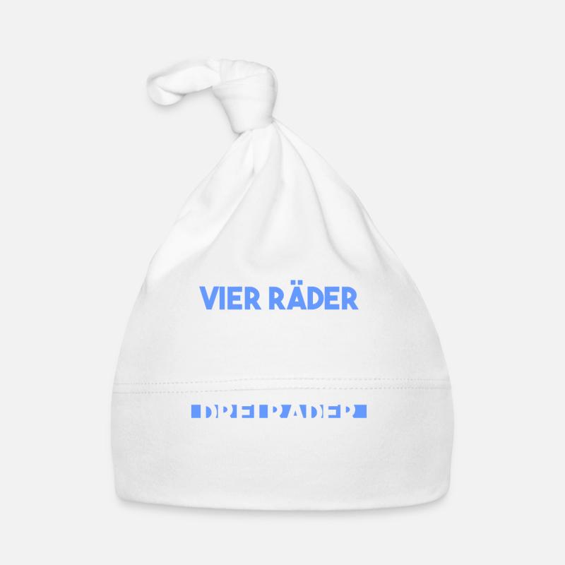 Trike - Baby Bio-Mütze - Weiß
