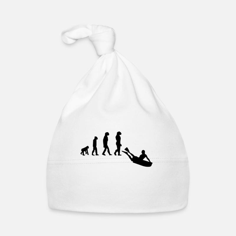 Cadeau Bodyboarding Evolution Bodyboard - Bonnet bio Bébé - blanc