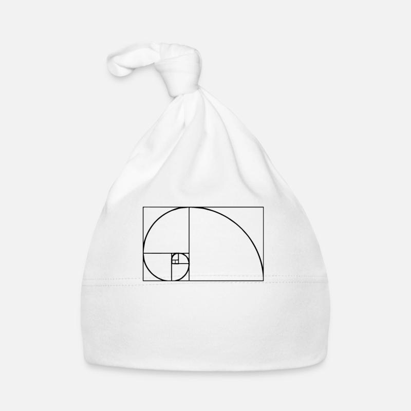Tshirt Fibonacci Bonnet bio Bébé