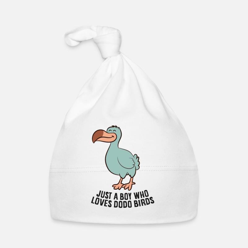 Juste un garçon qui aime les oiseaux dodo Bonnet bio Bébé