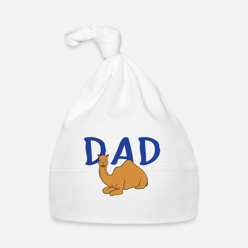Camel Dad - Camel Lover Gift - Dad Gift Baby Bio-Mütze