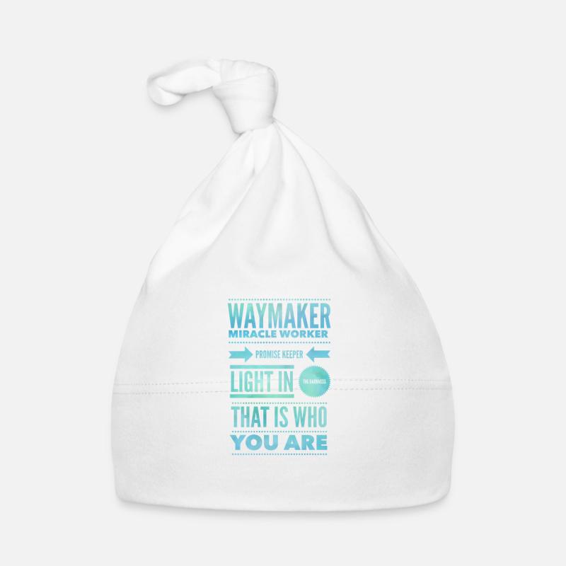 Waymaker & Christian Gifts Way Maker Jesus Organic Baby Cap