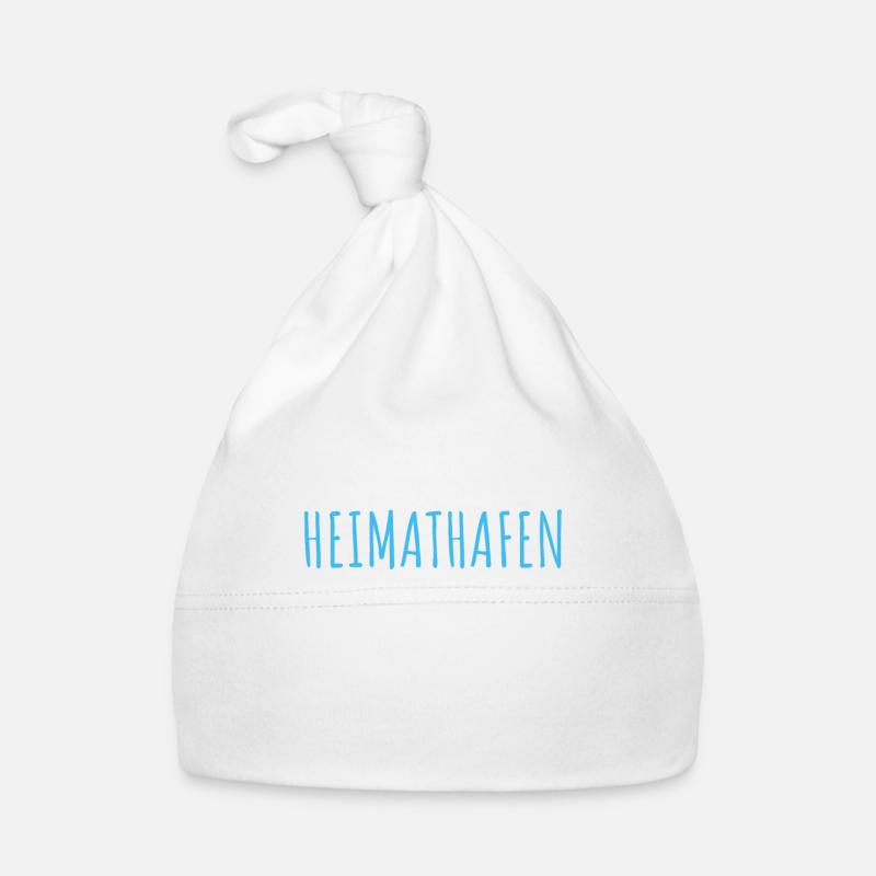 Heimathafen Rostock Rostocker Geschenkidee Baby Bio-Mütze