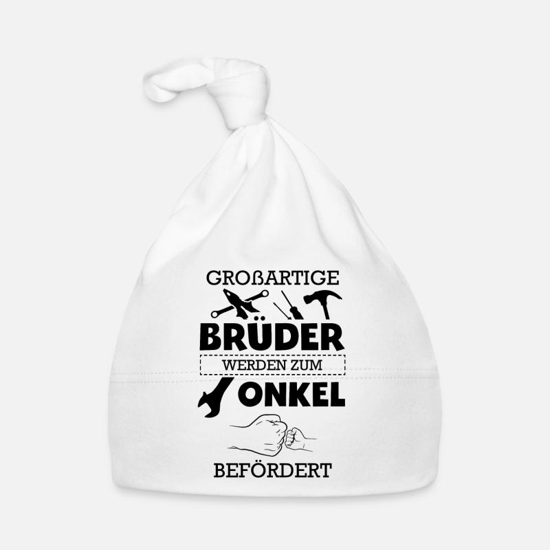 Großartige Brüder Onkel Befördert Baby Bio-Mütze