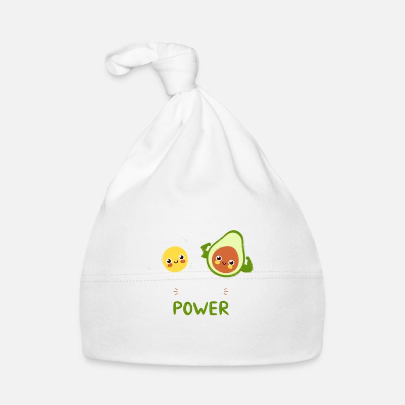 Puissance Keto - Bonnet bio Bébé - blanc