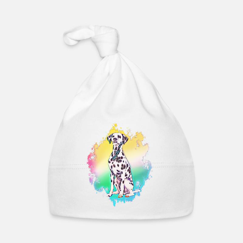 Dalmatiner Baby Bio-Mütze