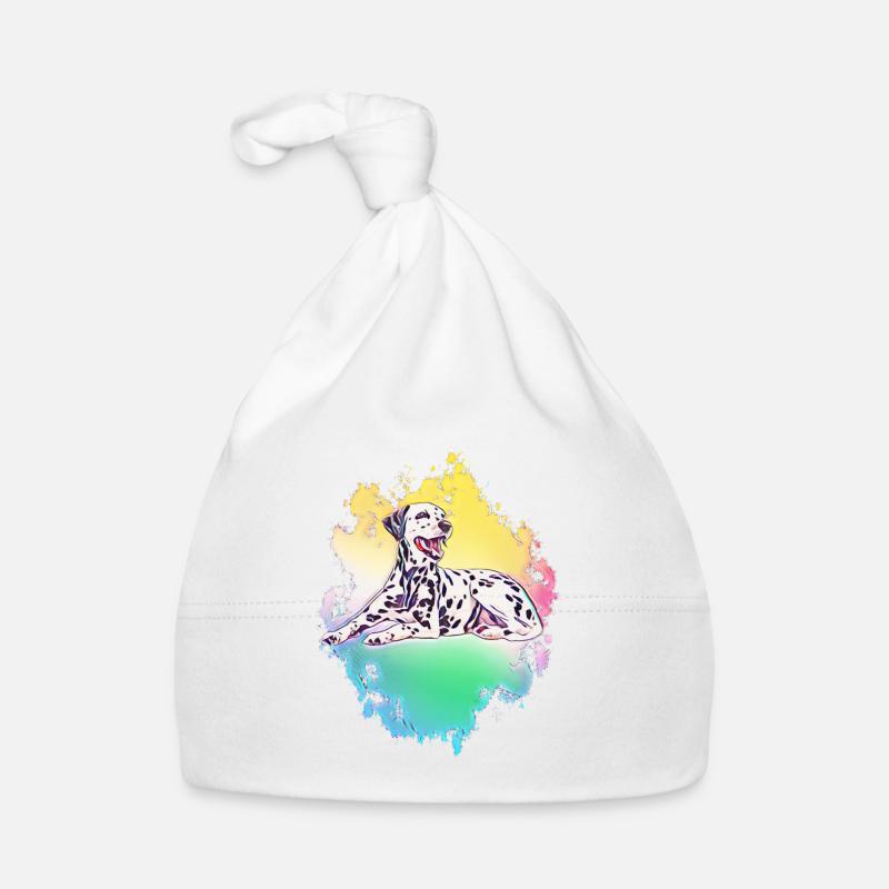 Dalmatiner Baby Bio-Mütze