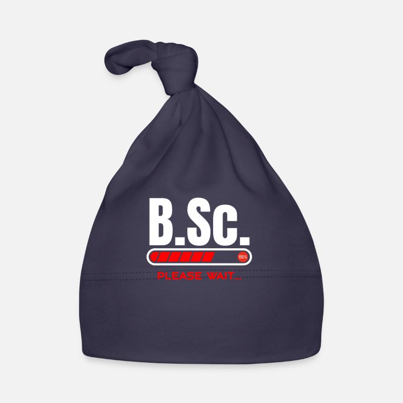 B.Sc. Loading Please Wait Bachelor of Science Gift Organic Baby Cap