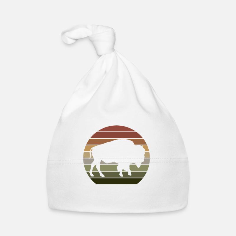 Yellowstone Dutton Ranch Vintage - Bonnet bio Bébé - blanc