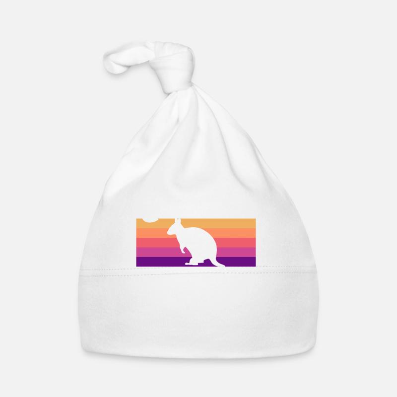 Quokka Quokkas Australie Bonnet bio Bébé