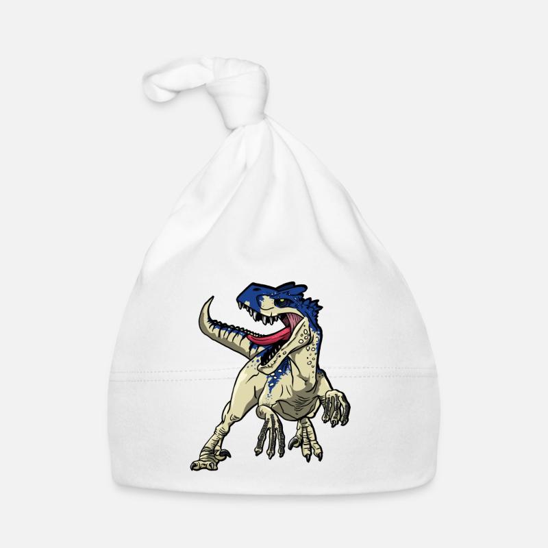gefährlicher Raptor T-Rex Dinosaurier Geschenk Baby Bio-Mütze