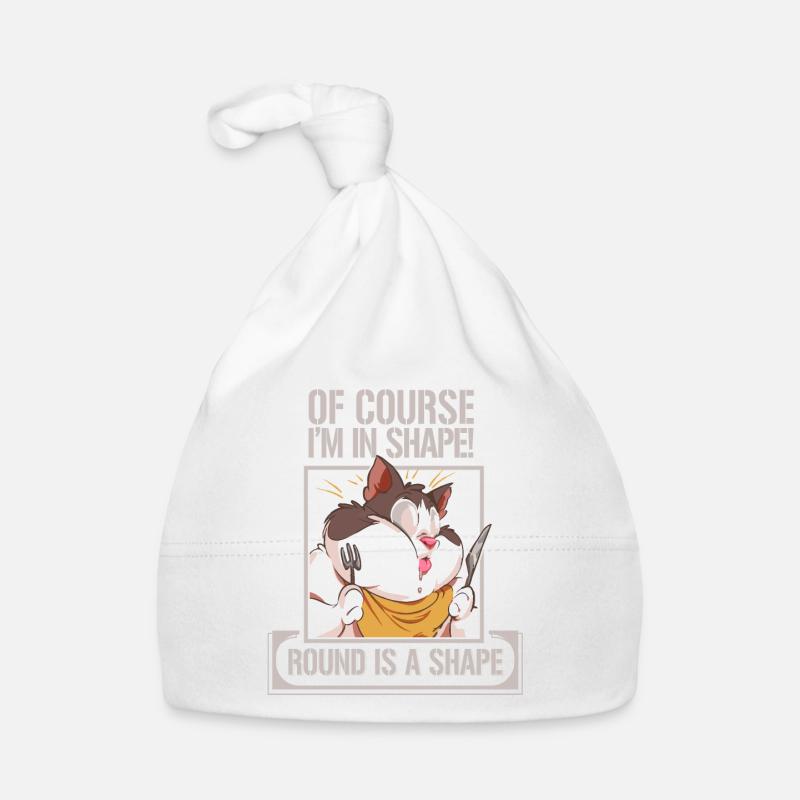 Gros chat meme blagues joufflu bizarre Bonnet bio Bébé