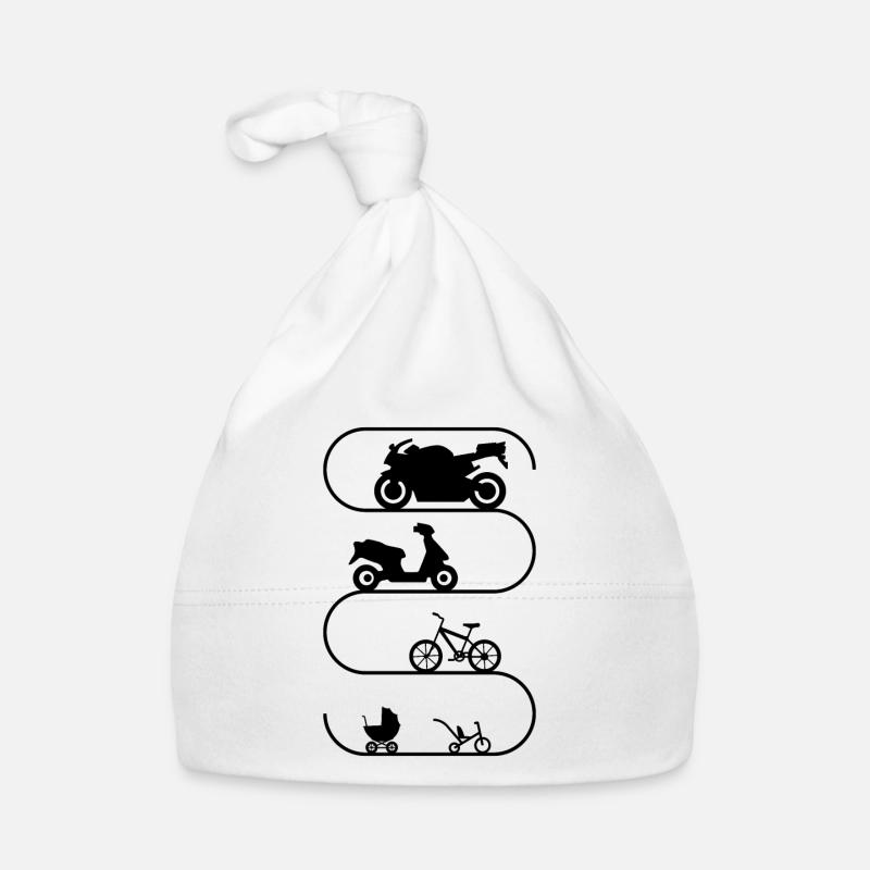 Motorradfahrer Evolution Motorrad Bike Roller Baby Bio-Mütze