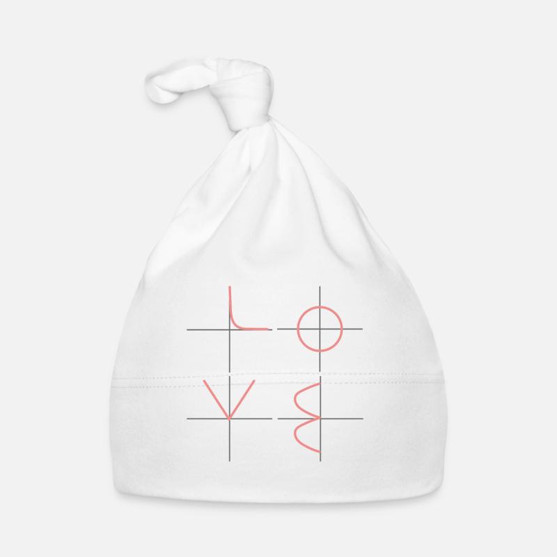 Love - math engineer Organic Baby Cap