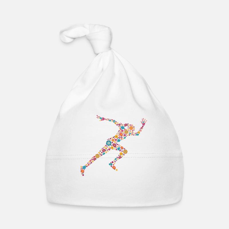 Blomster sprinter Økologisk babys lue