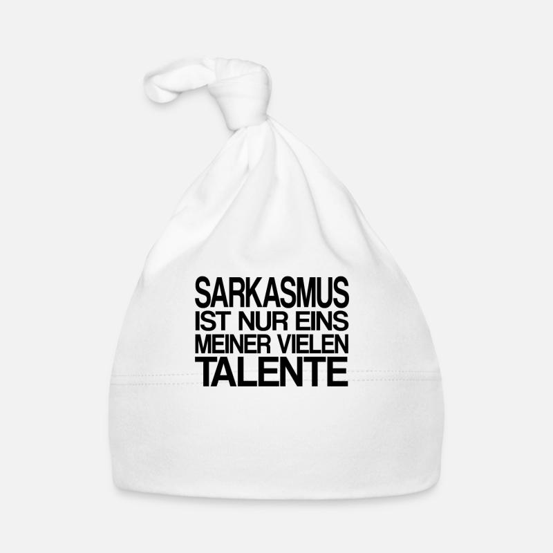 Sarkasmus Ironie Witz Geschenk Baby Bio-Mütze