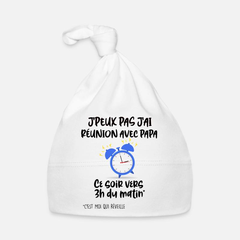 Bébé ne dort pas Bonnet bio Bébé