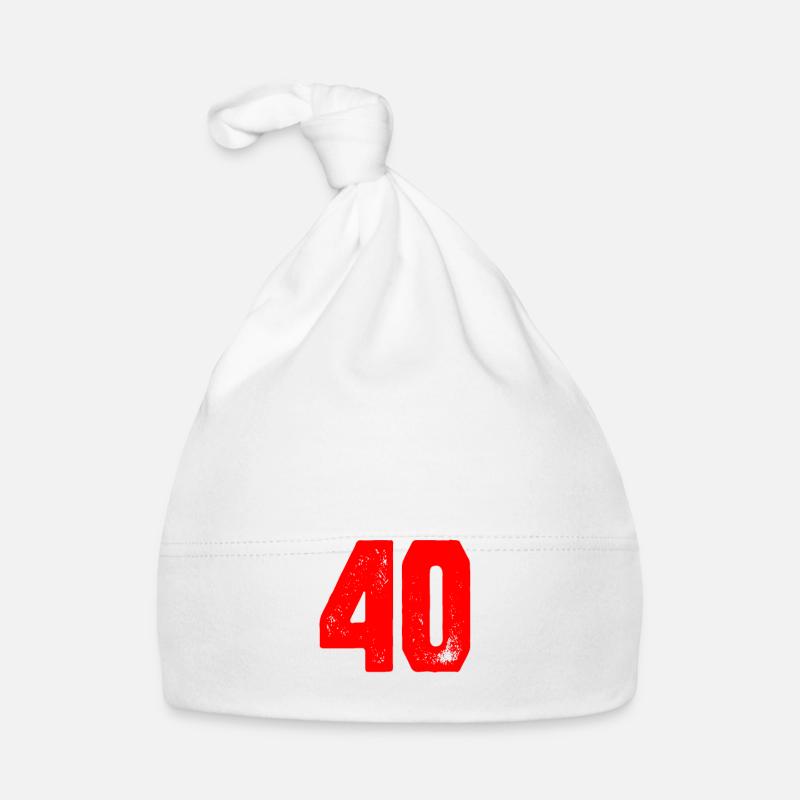 Hetz mich nicht ich bin 40 Geburtstag Geschenk Baby Bio-Mütze