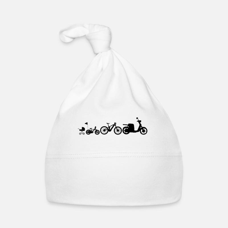 Moped moped biker scooter motorcycle Organic Baby Cap