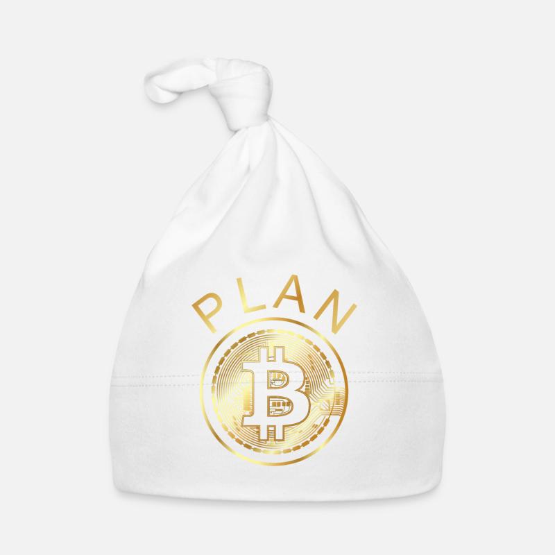 In Crypto I Trust gift idea for Hodler miners Organic Baby Cap