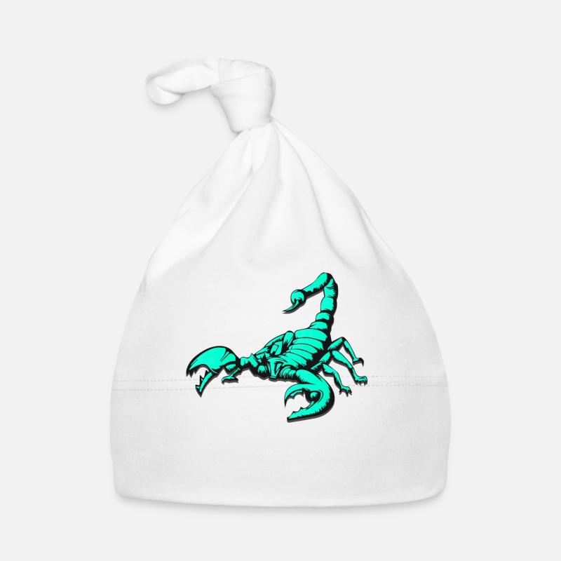 Signe du zodiaque Scorpion Scorpion Bonnet bio Bébé