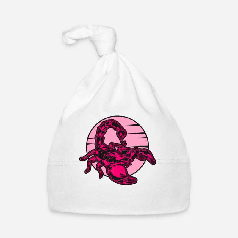 Signe du zodiaque Scorpion Scorpion Bonnet bio Bébé