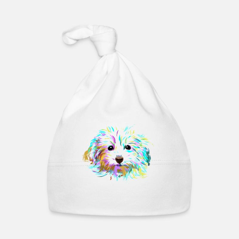 Splash Maltipoo Hund Baby Bio-Mütze