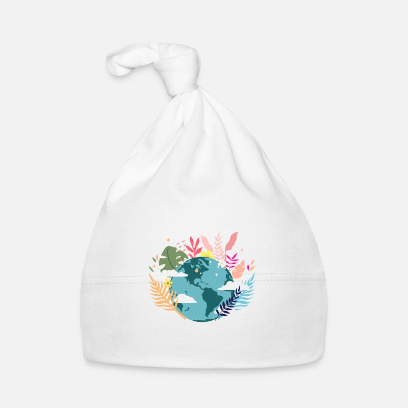 Es gibt keinen Planet B There is no Planet B Organic Baby Cap