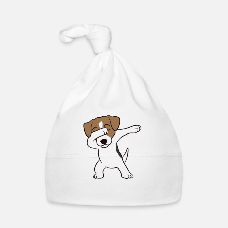 Dabbing Jack Russell Terrier Dabbing Jack Russell Baby Bio-Mütze