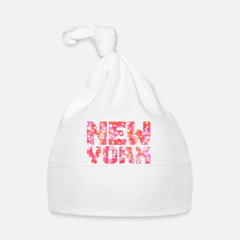J'aime New York Bonnet bio Bébé