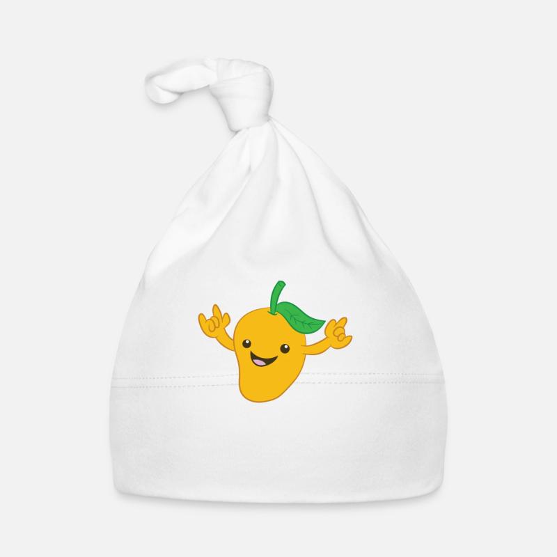 Mango Fruit Dancing Love Mangos Organic Baby Cap
