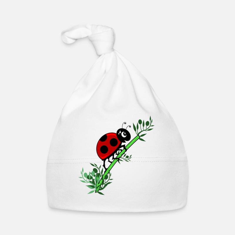 Ladybug botany Organic Baby Cap